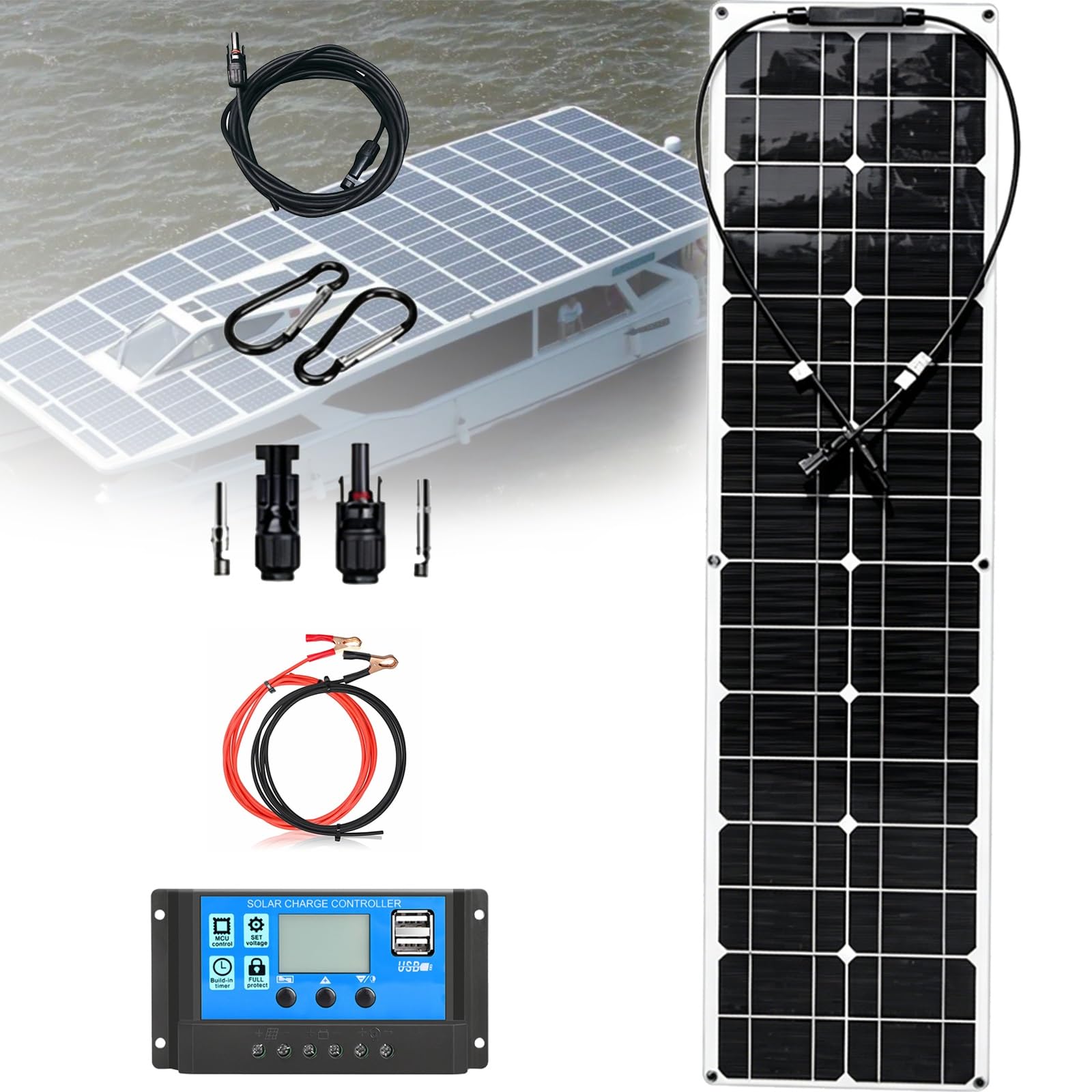 Panel Solar 200W 400W 800W Panel Solar Monocristalino Flexible