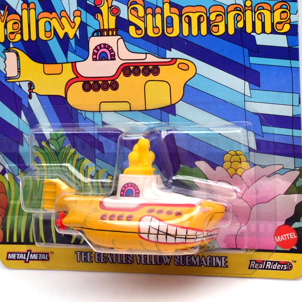 Amazon | HOT WHEELS POP CULTURE SERIES THE BEATLES YELLOW