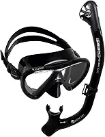 Kit de Mergulho Máscara+Respirador Cressi Ikarus Semi Dry