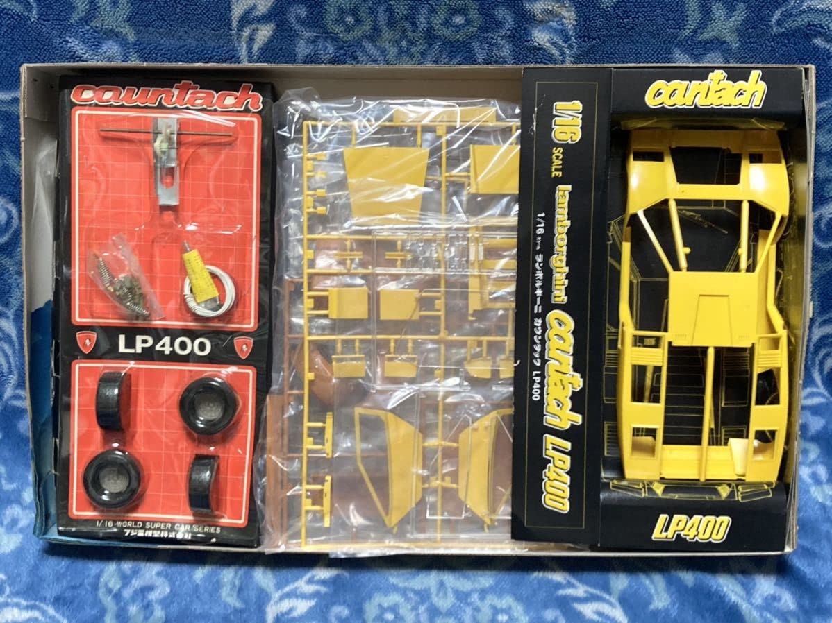 絶版】ランボルギーニプラモデル希少カウンタックプラモデル コレクション
