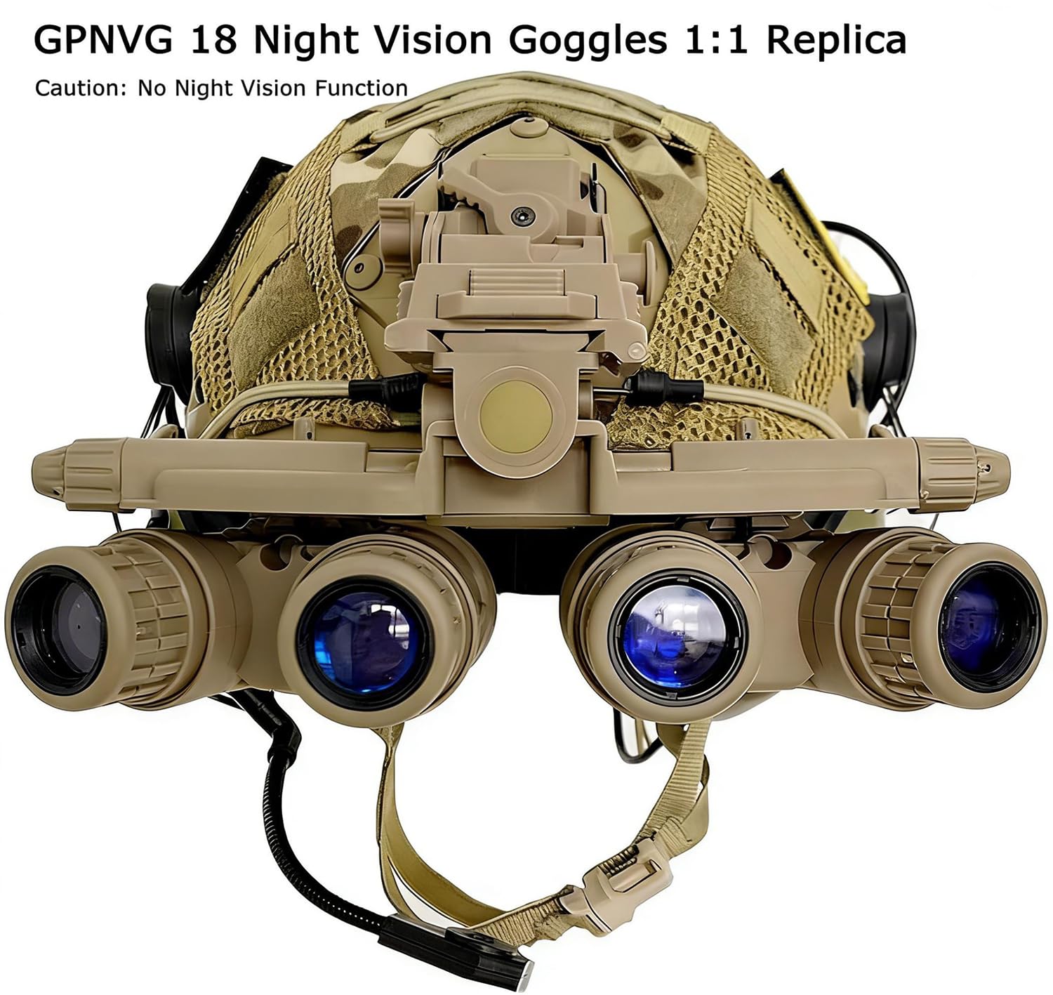 訳有値引【発光モデル】GPNVG-18 4眼ナイトビジョンゴーグル ダミー DE Amazon.co.jp: [SHENKEL] シェンケル GPNVG-18 ダミー ナイトビジョン