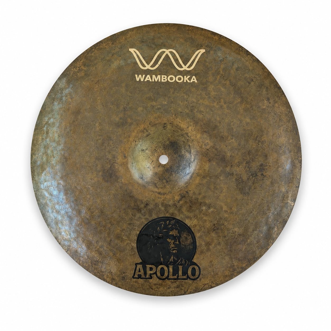 APOLLO – Platos para batería de B20 profesionales martillados a mano – Sonido equilibrado para todo tipo – Tarjeta de identificación láser en la parte posterior – Fabricación artesanal (SET1