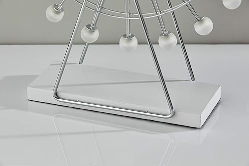 Miniatura 5 de Adesso Home 2120-22 Lámpara de mesa LED de transición de la colección Coney en acabado cromado, 5.25 pulgadas, grande, bronce