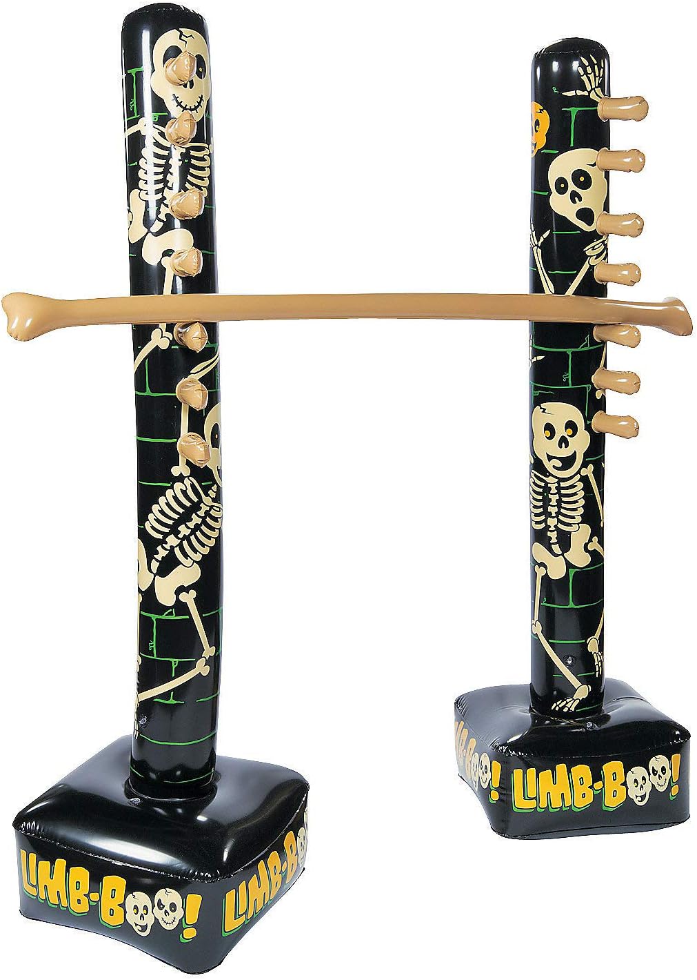 Fun Express Inflatable Limbo Game for Kids and Adults - Spooky Halloween Fun, Engage Your Guests with Limbo Carnival Game Set - Fun for All Ages, Easy Setup and Enhance Family Bonding with Limbo Set
