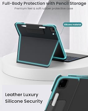 typecase 軽量磁気キーボードケース iPad Air 13 & iPad Pro 12.9用