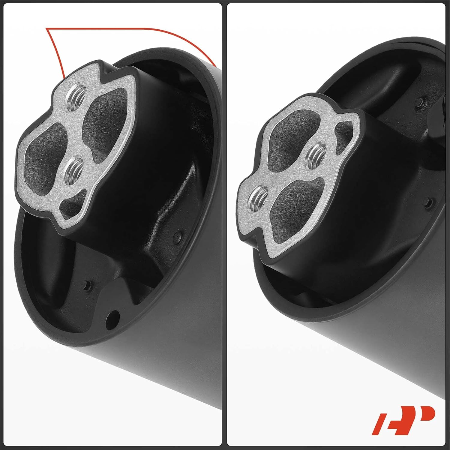 A-Premium Transmission Mount Bushing Compatible with Audi Q7 2007-2015 & Porsche Cayenne 2008-2012 3.6L, Cayenne 2013-2014 3.0L 3.6L & Volkswagen Touareg 2004-2017, Automatic Transmission