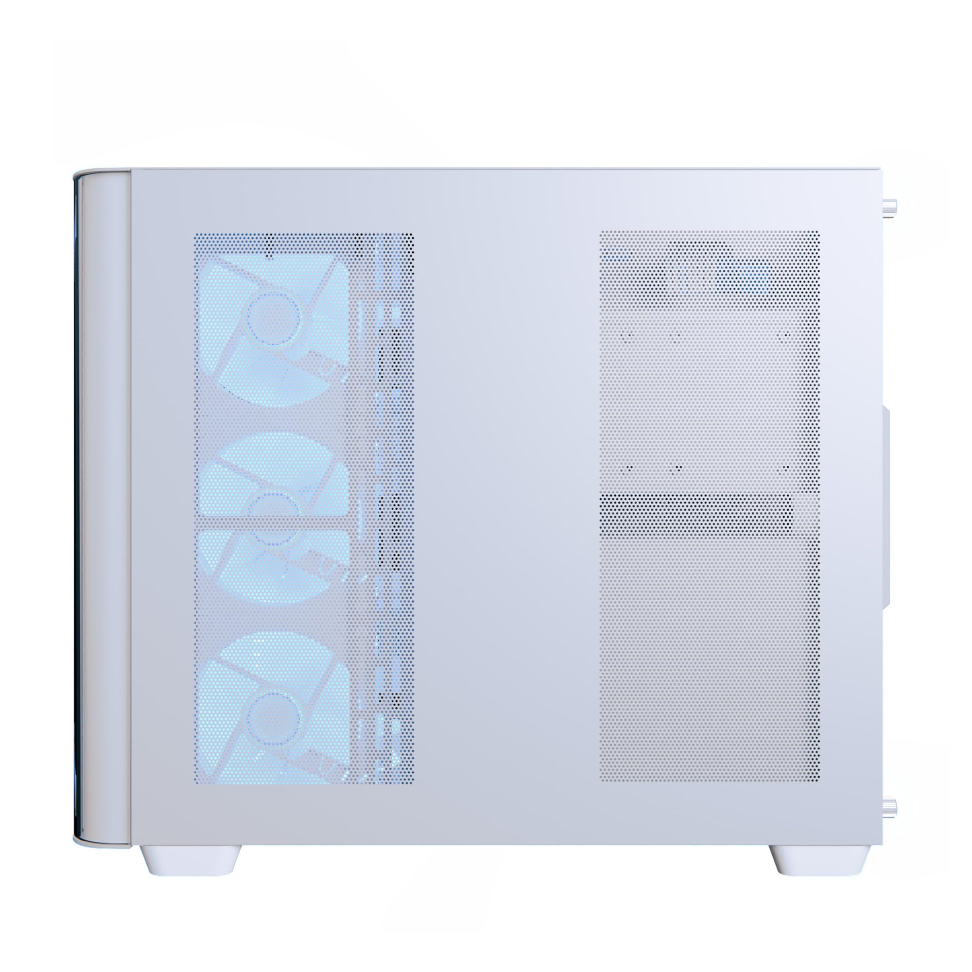 AeroCool GEH Midi P500C-G-WT-V1 o.N. Full Tempered Glas (Wh)