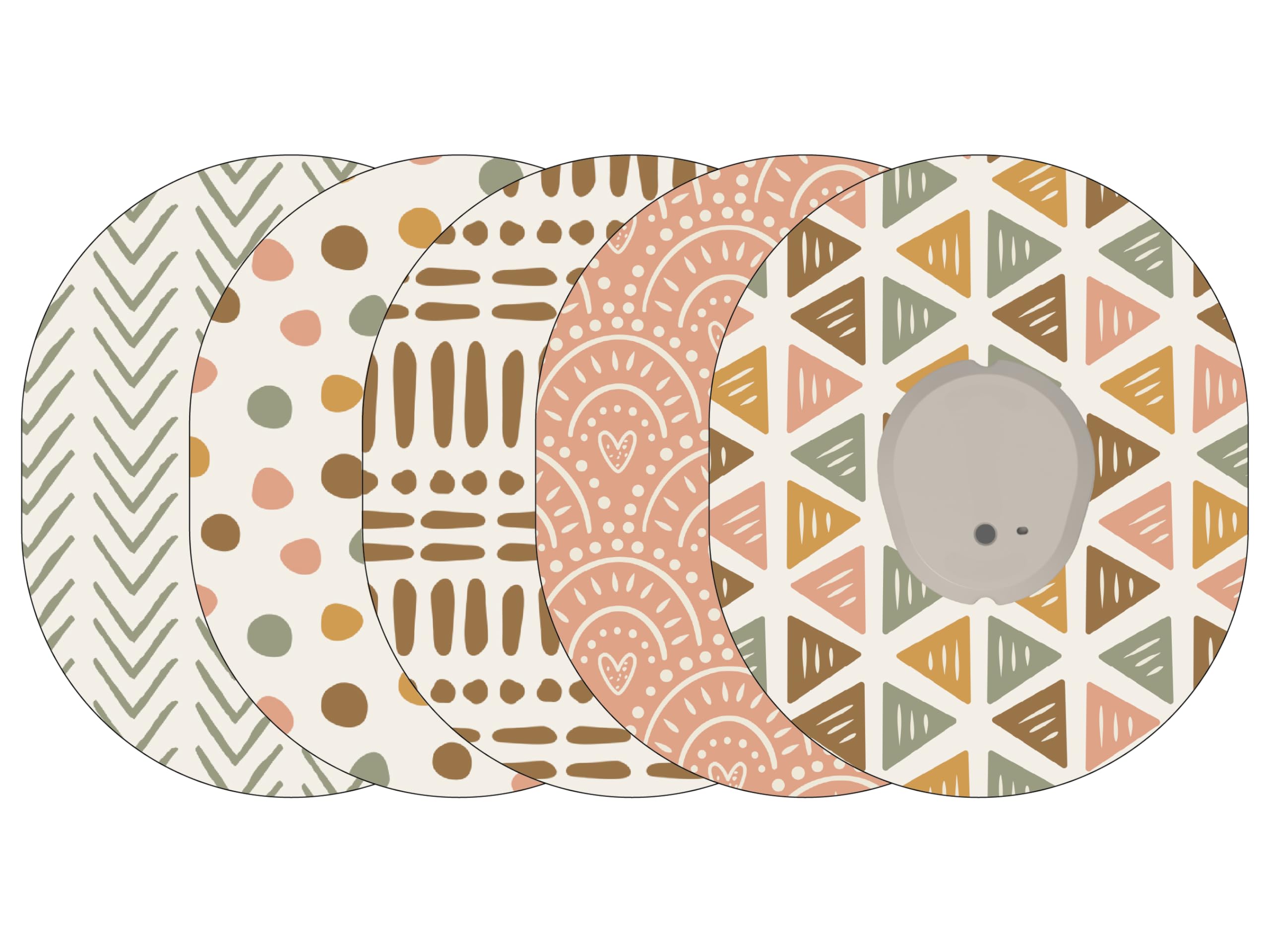 Glucomart Dexcom G7 Adhesive Patches No-Lift Woven Dexcom G7 Tape Kids Dexcom Overpatch 5-Pack Waterproof Dexcom Patches Dexcom Tape Dexcom G7 Accessories Overlay Patch CGM Patch CGM Tape