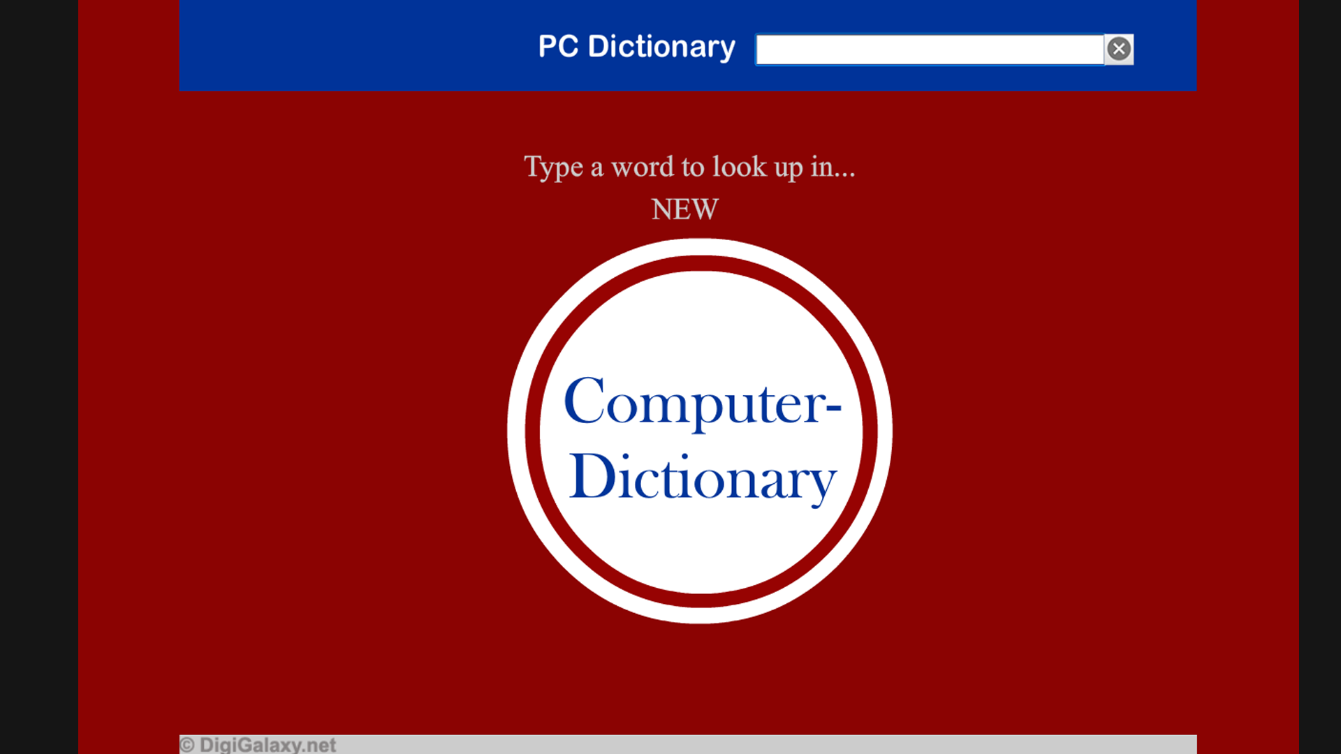 PC Users Computer Dictionary App on Amazon Appstore