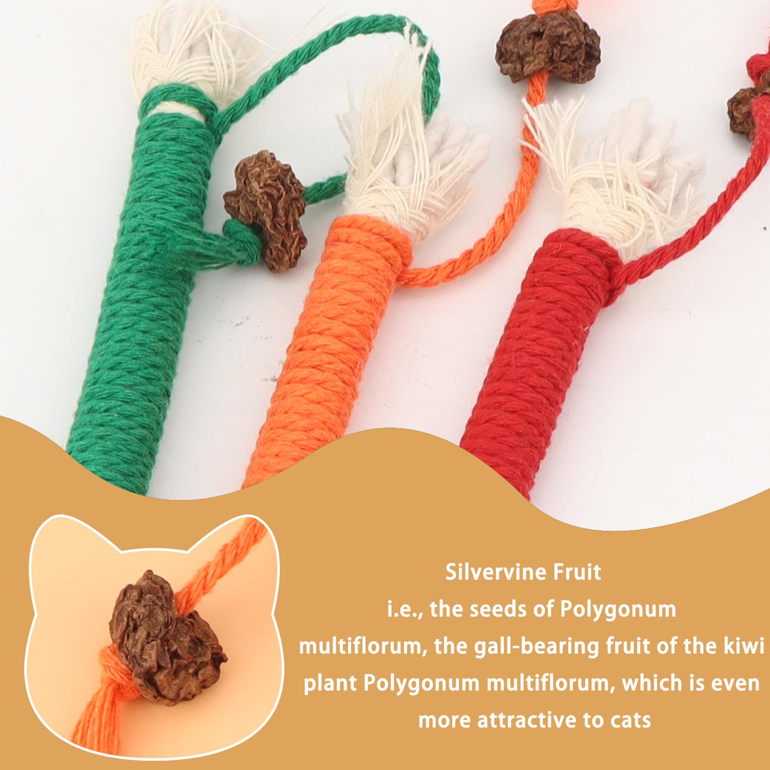 OWill 6Pcs Cat Chew Toy - Image 4