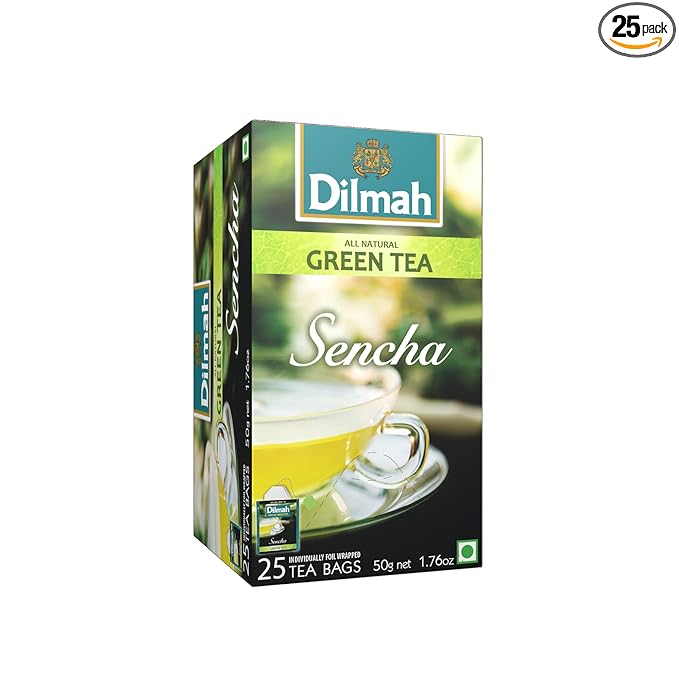 Dilmah Sencha Green Tea, 2g X 25 Tea Bags
