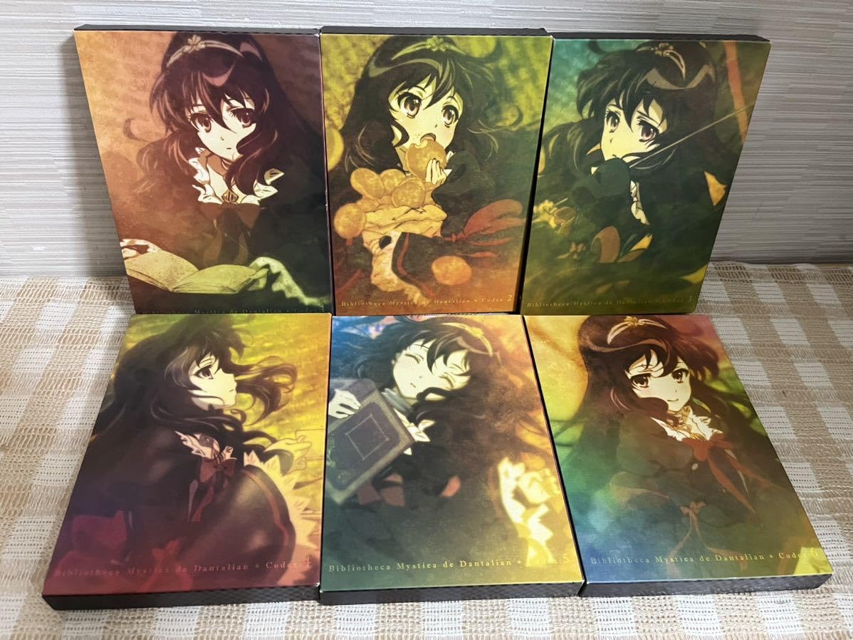 Amazon.co.jp: ダンタリアンの書架 初回全6巻セットBlu-ray