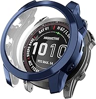 Vista 1 de Funda compatible con Garmin Fenix 7/Fenix 7 Solar Smart Watch, TPU resistente a los arañazos (no compatible con Fenix 7S/7X)