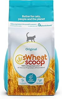 sWheat Scoop Wheat-Based Natural Cat Litter, (Packaging May Vary)