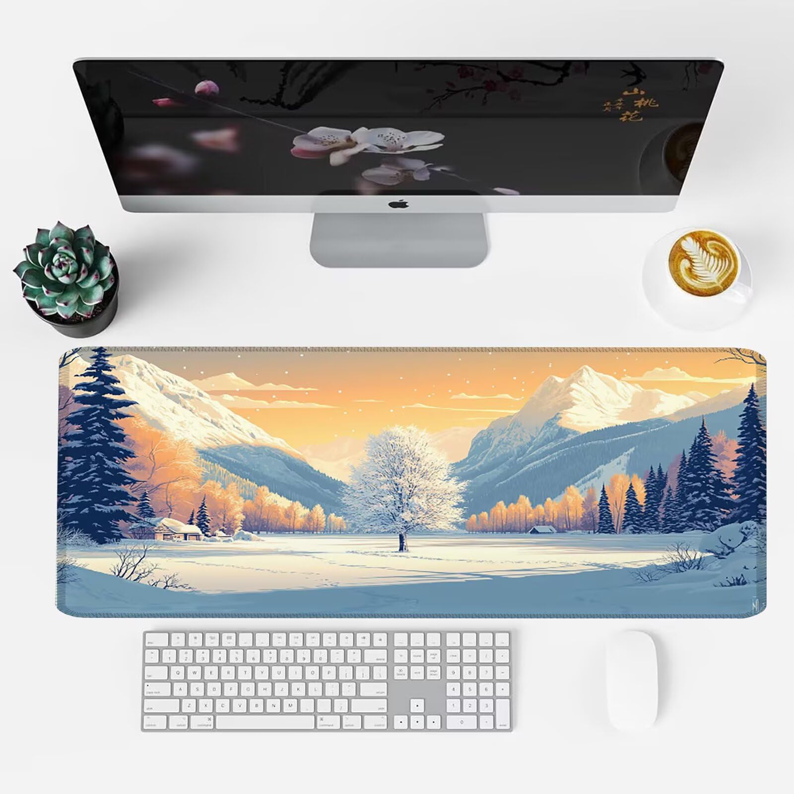 Podkładka pod mysz, podkładka pod mysz XXL 1200 x 600 podkładka pod mysz dla graczy, wodoodporna gumowa podstawa, duża podkładka pod mysz do gier na biurko szyte krawędzie wodoodporna antypoślizgowa