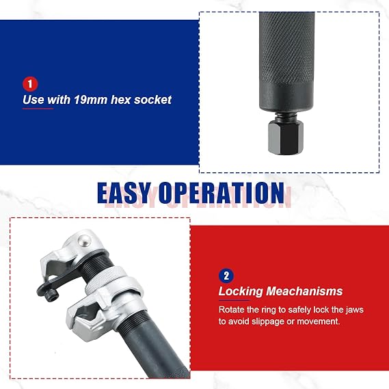 NYXOVA Coil Spring Compressor Tool, Macpherson Strut Spring Compressor Tool
