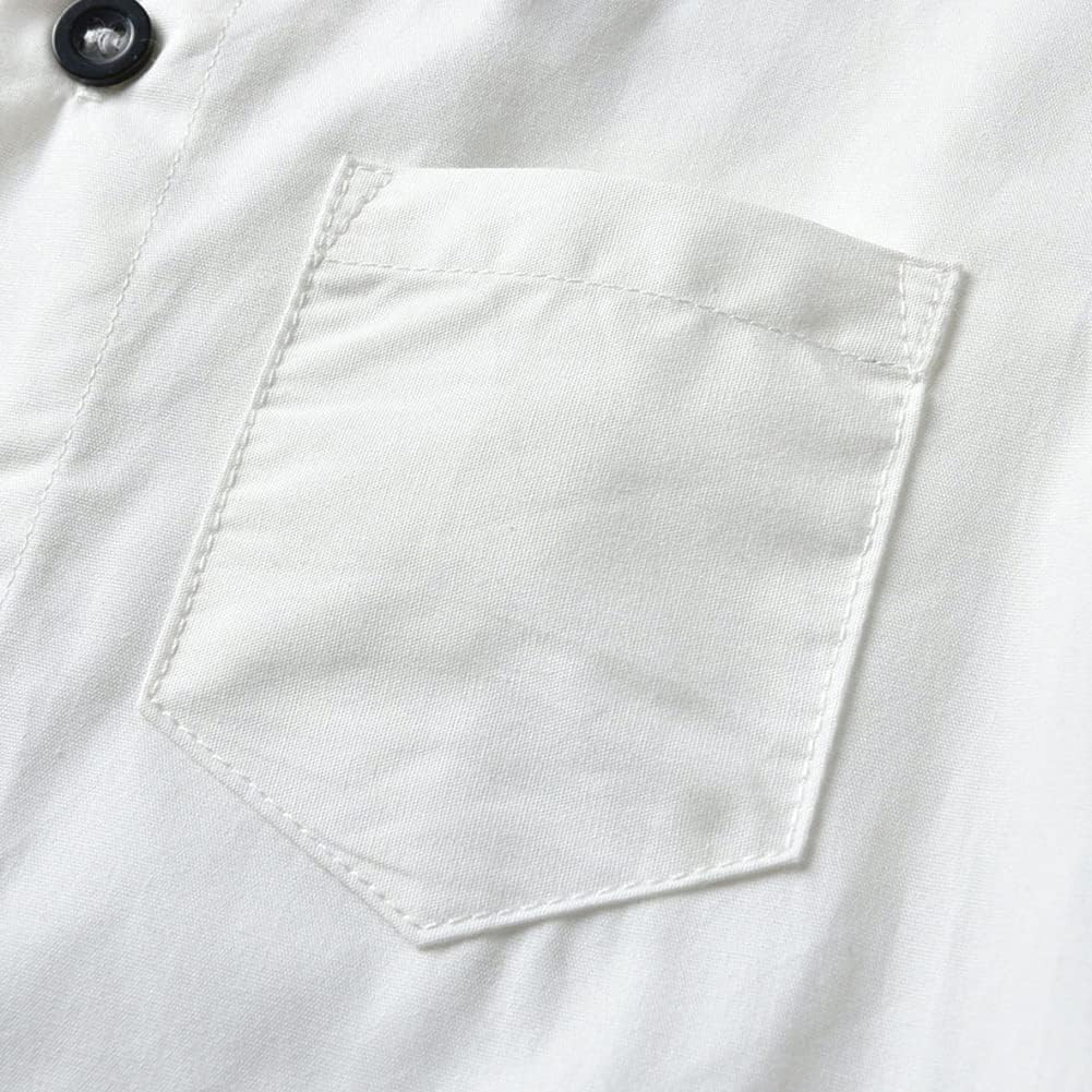 IDOPIP Toddler Kids Baby Boys Formal Suit Gentleman White Shirt with Bowtie + Suspender Shorts Pants Overalls Clothes 1-8T - Image 5