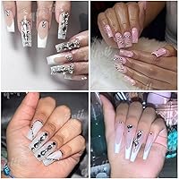 Vista 11 de 4 Boxes Emerald Green Rhinestones Glitters 24 Shapes K9 Glass Gems Stones Flatback Round Diamonds Crystals Nail Art Charms Supplies for Nails Faces