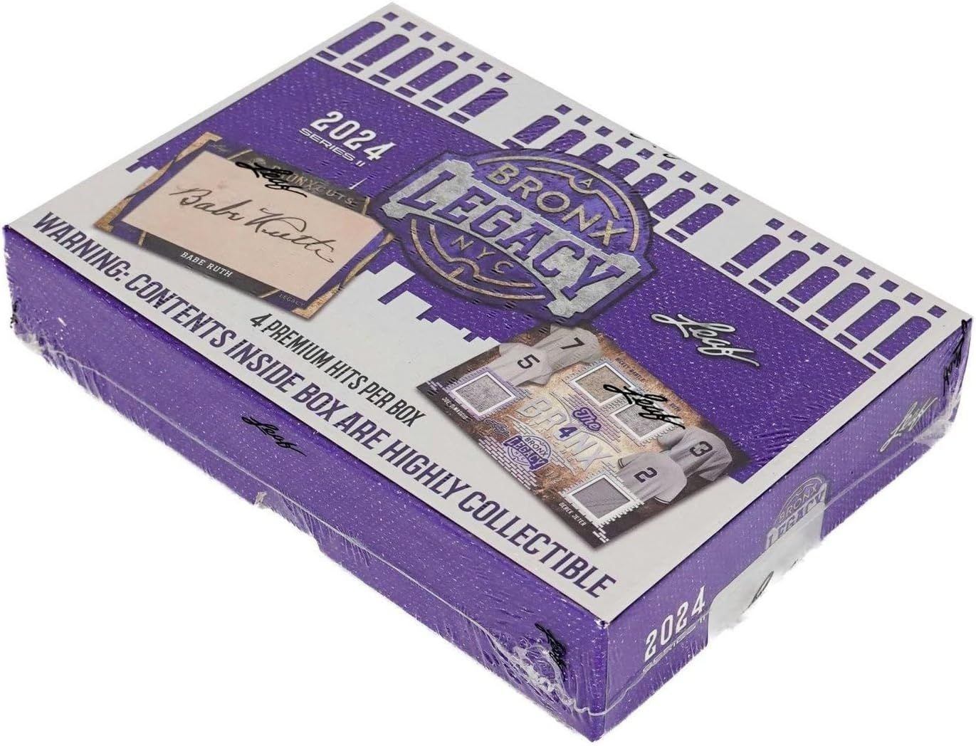 2024 Leaf Bronx Legacy Baseball Series 2 Hobby Trading Card Box
