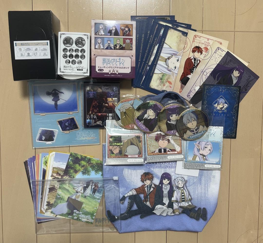 Amazon.co.jp: 68点グッズまとめ売り 葬送のフリーレン展 : おもちゃ