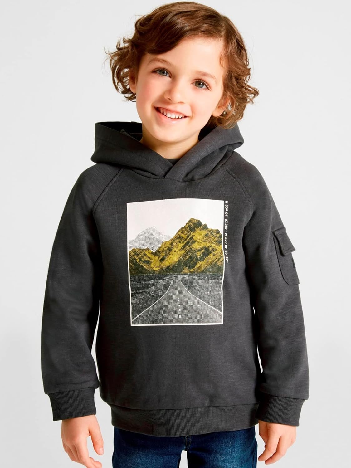 Mayoral Hoodie for Boys Carbon