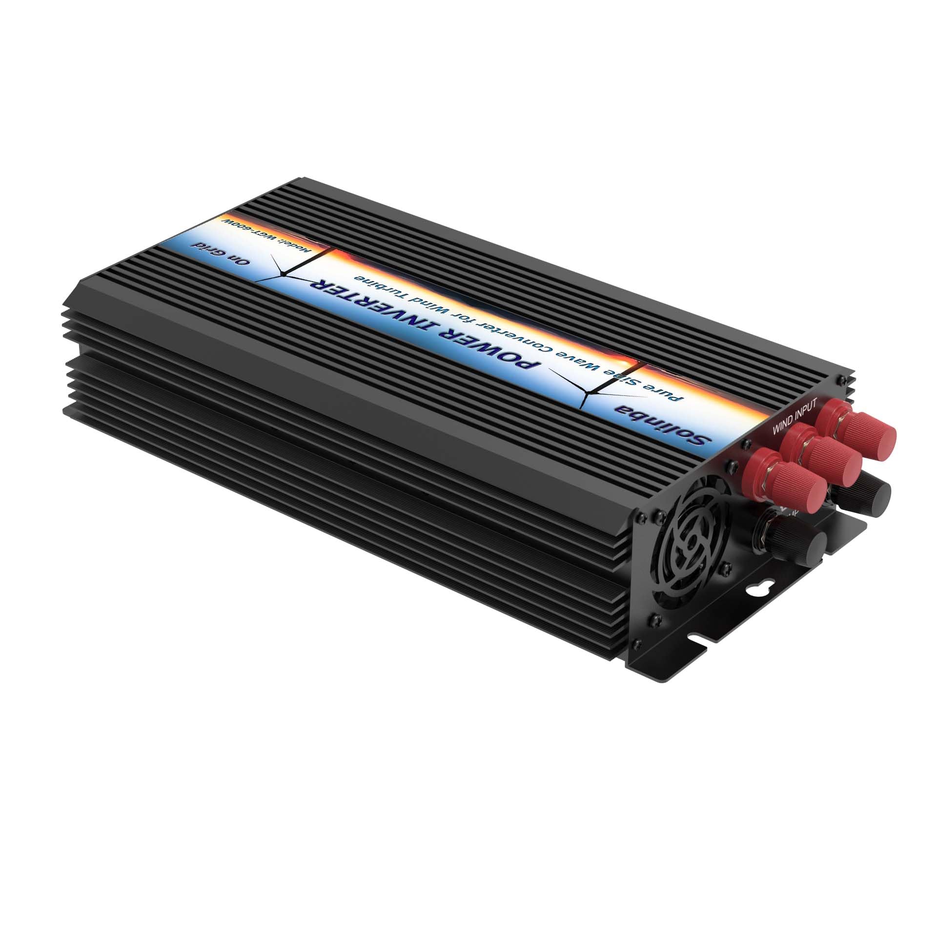 Grid Tie Reinen Sinus Netzwechselrichter 600W für Windkraftanlagen Netzkopplung Spannungswandler 24-60v bis 220V 50Hz