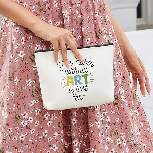 Miniatura 9 de fkovcdy Divertidos regalos de jubilación para mujeres, bolsa de maquillaje, regalos de amistad para mujeres, amigos, cumpleaños boho, Gran Líder,