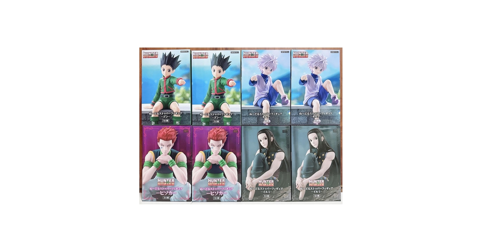 HUNTER×HUNTER ゴン・ ヌースト 8体セット Amazon.co.jp: ハンターハンター ぬースト ゴン キルア ヒソカ
