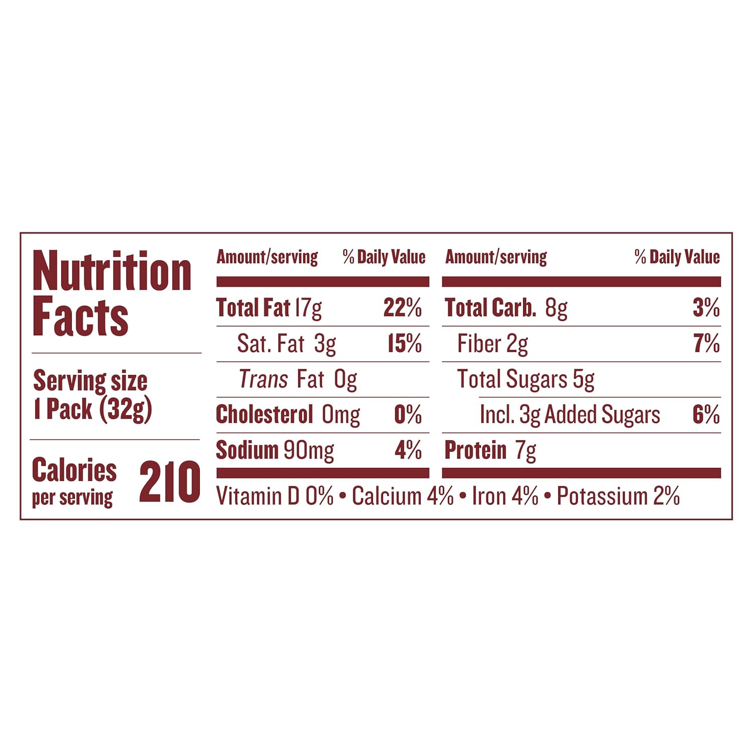 Justin's Maple Almond Butter Squeeze Packs, Gluten-Free, Non-GMO, Responsibly Sourced, 1.15 Ounce (60 Pack)