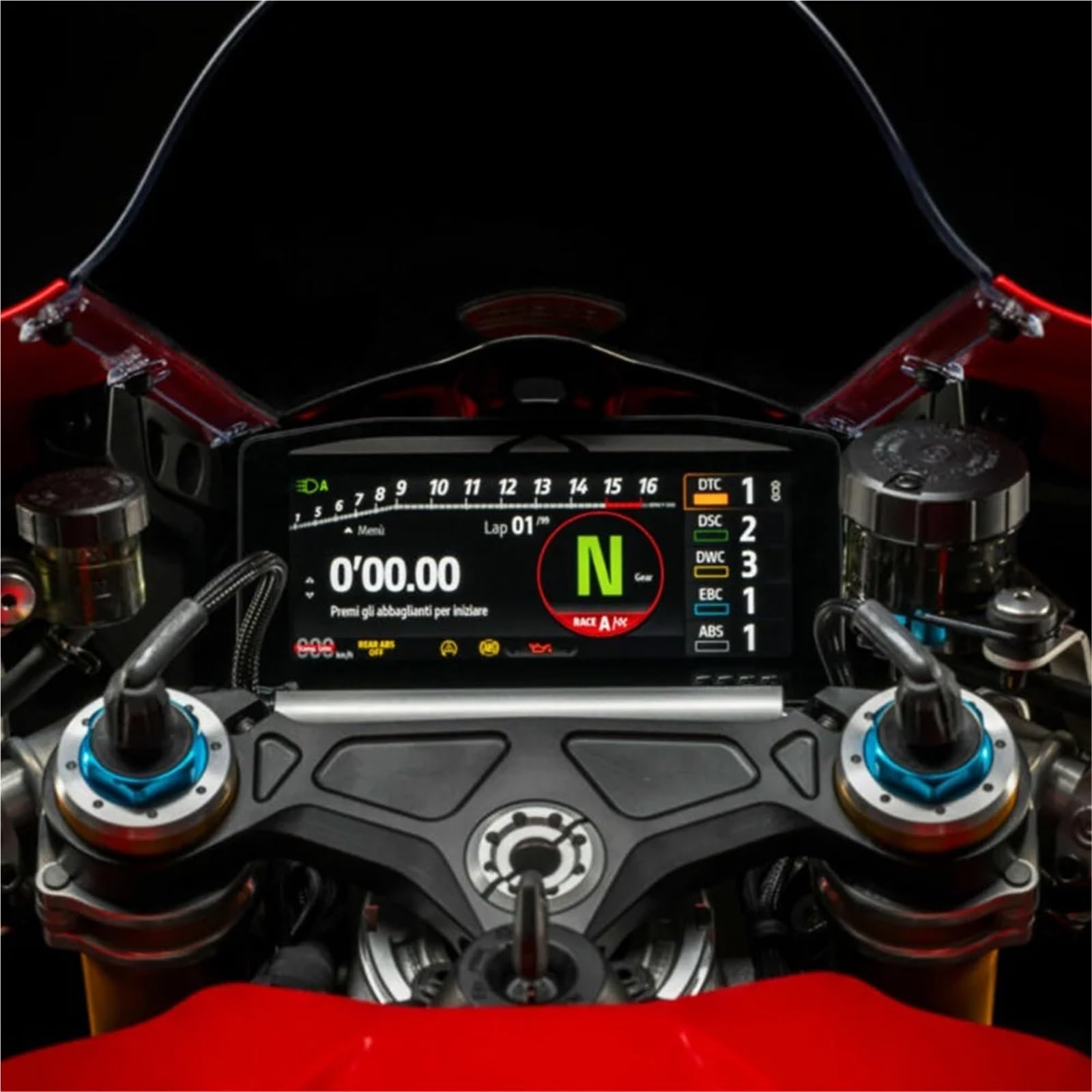 Per DUCATI Per Streetfighter V4 / S 2025 Per Streetfighter V4 V4S Pellicola Protettiva Per Cruscotto Per Strumenti Da Moto Moto Cruscotto Protezione Schermo(2 SET)
