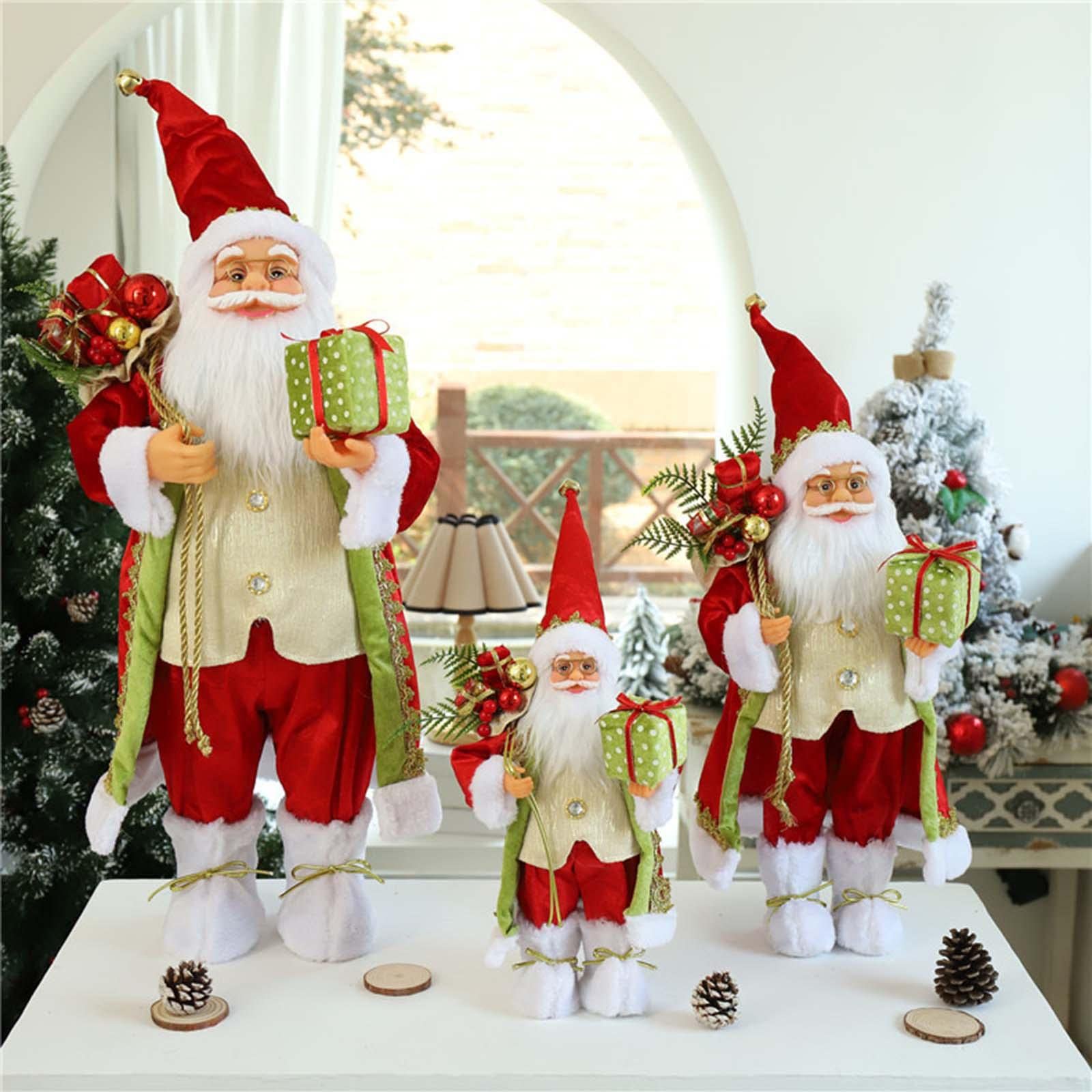 THE STYLE SUTRA Christmas Doll Santa Claus Home Ornament for Shop