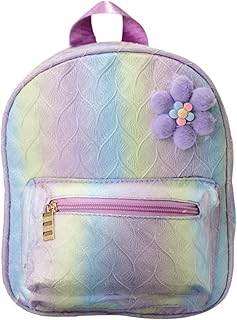 Hawsa Backpack Shape Flower For Girls-Multicolor