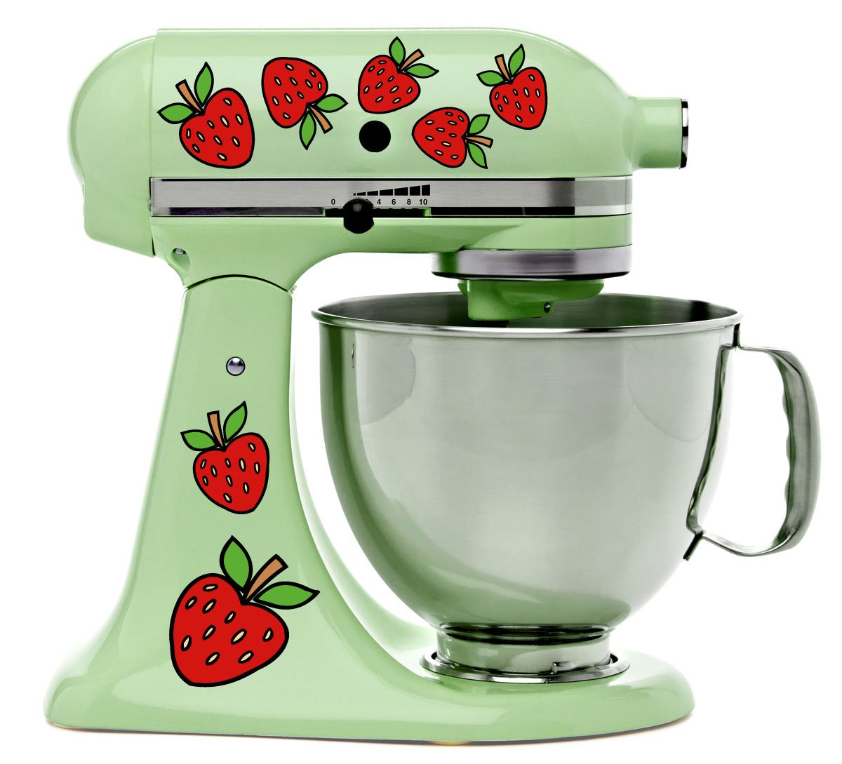 Strawberry Bakery Decals for Kitchen Mixers Stickers