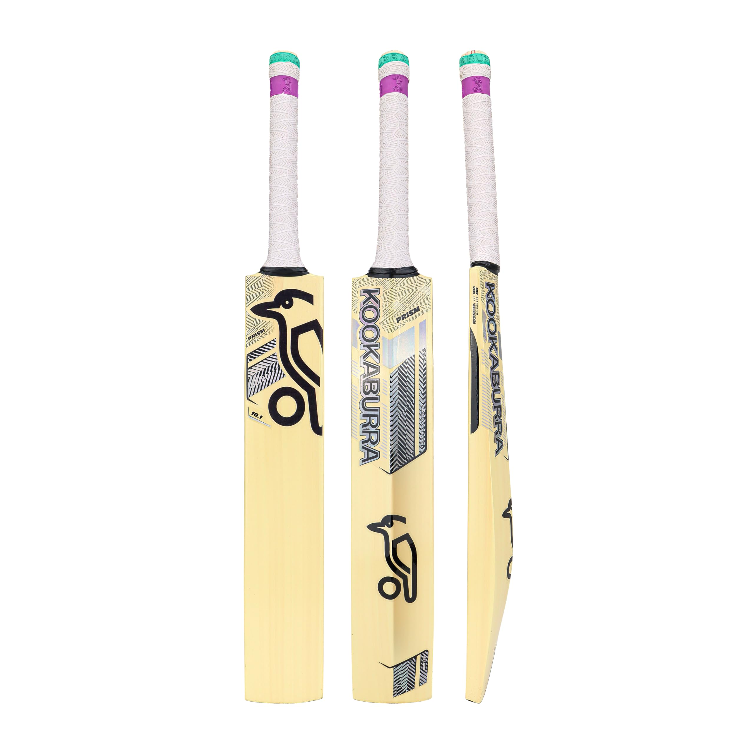 Kookaburra Prism 10.1 Junior Cricket Bat, Harrow, Holographic