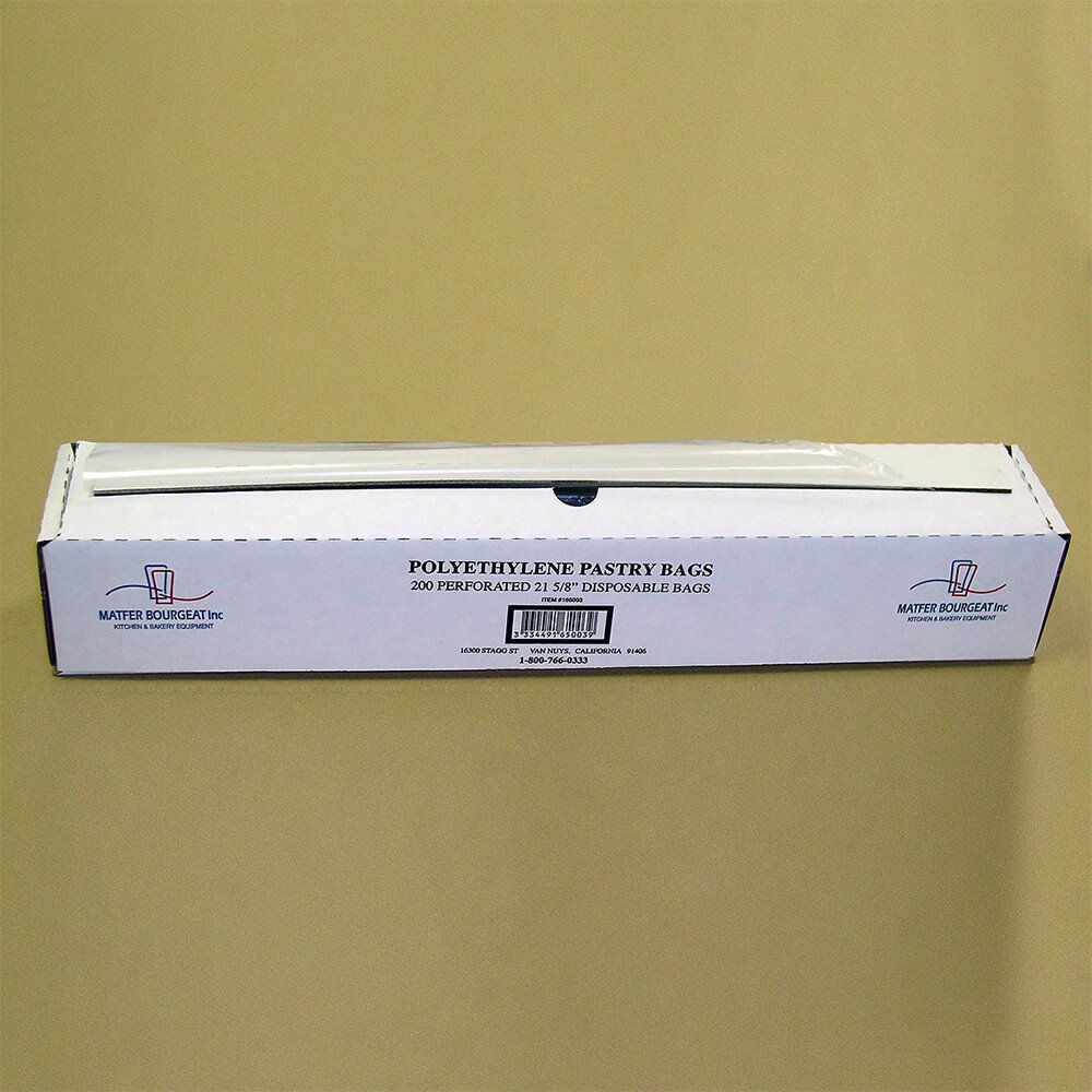 Matfer Bourgeat Disposable Polyethylene Pastry Bags, 21 5/8