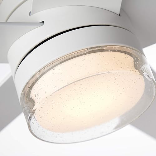 Miniatura 4 de Luminance Kathy Ireland Home Lucere - Ventilador de techo (52 pulgadas), color blanco satinado