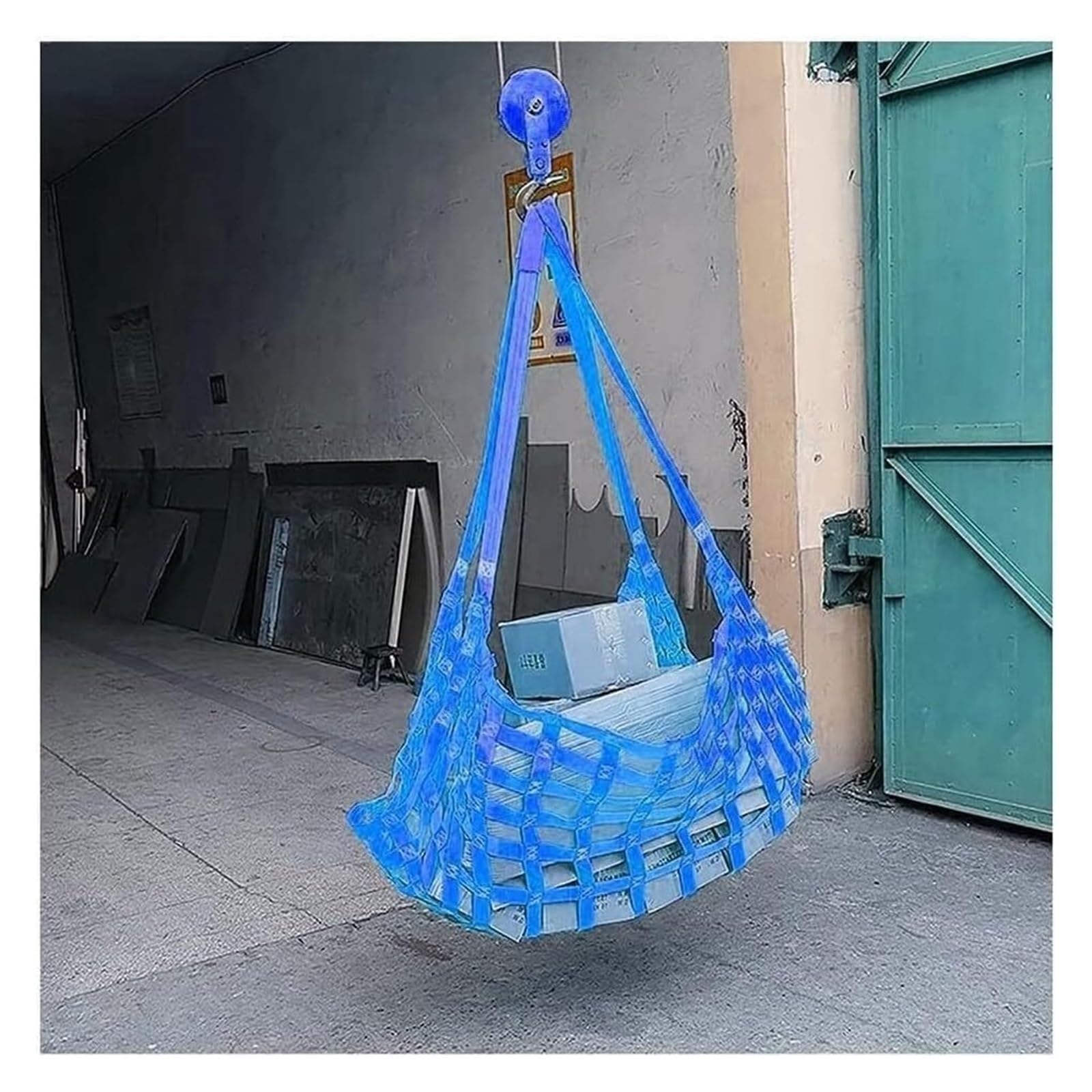 Rete portabagagli Resistente da 1,5x1,5 m con capacità di carico di 1 tonnellata e Maglia da 15 cm - Perfetta per Trasporto Sicuro, carico, Scarico, Uso in Giardino, stoccaggio all'aperto e