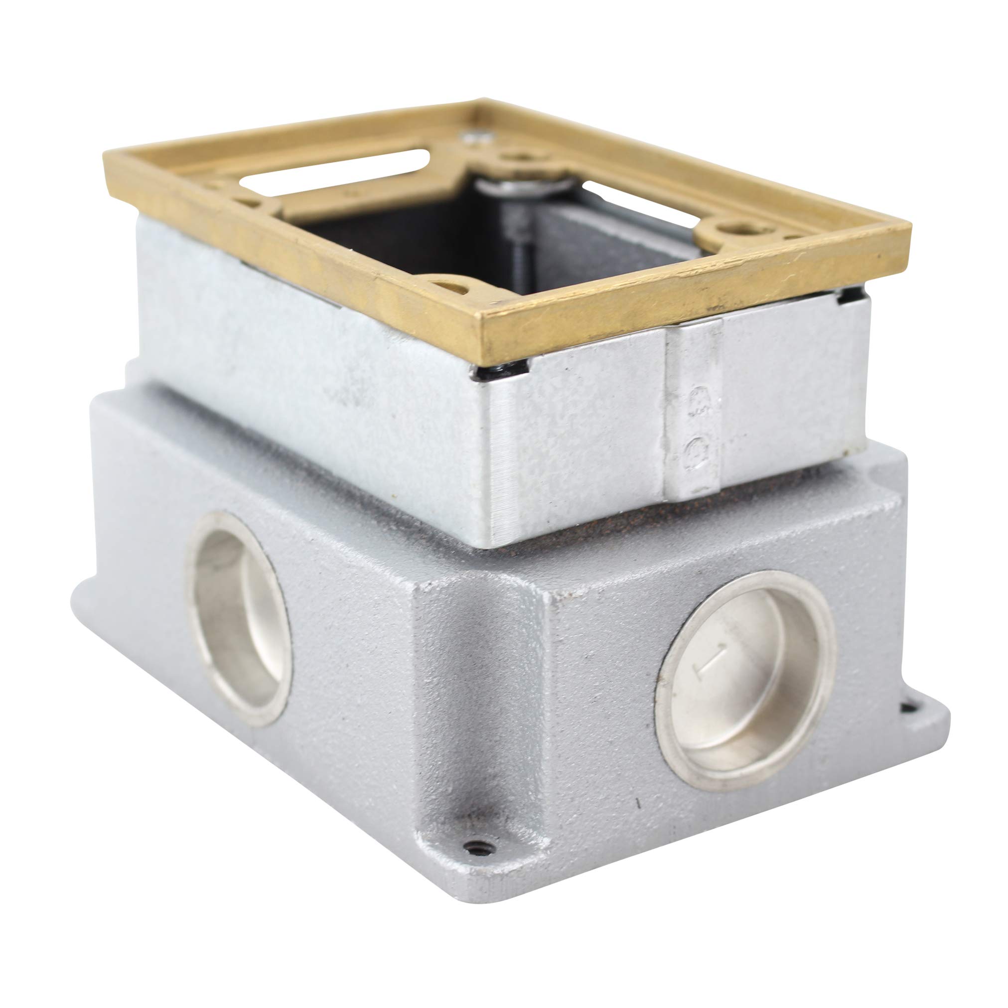 子機6台 親機1台 Steel City 641-1 1Gang Adjwt Floor Box - Electrical