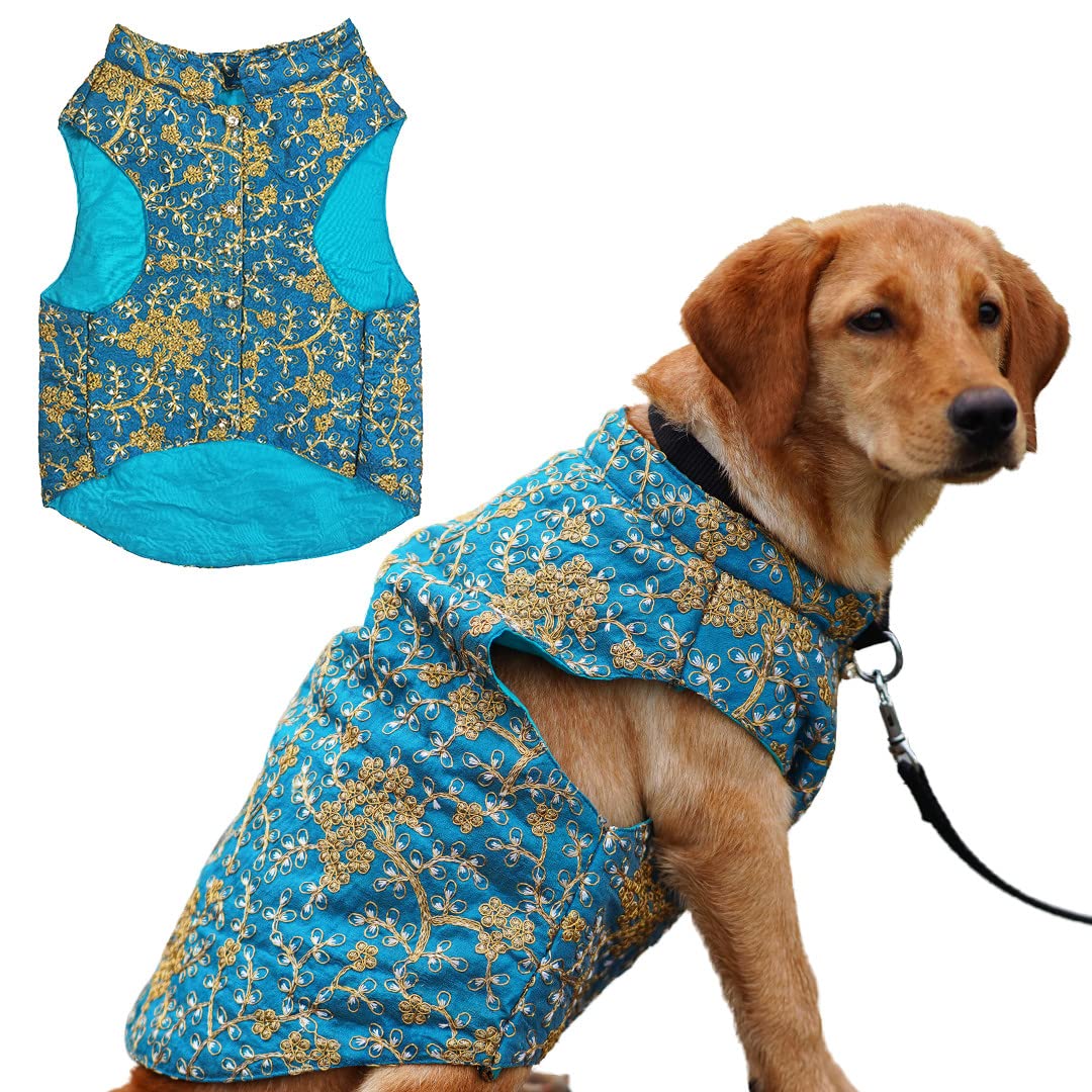 Myartbucket Dog Sherwani: Ethnic Wear, Wedding Dress for Dogs Melting Designer Sherwani (S, Cobalt Blue) (B0BGC4NDXQ) Amazon Price History, Amazon Price Tracker
