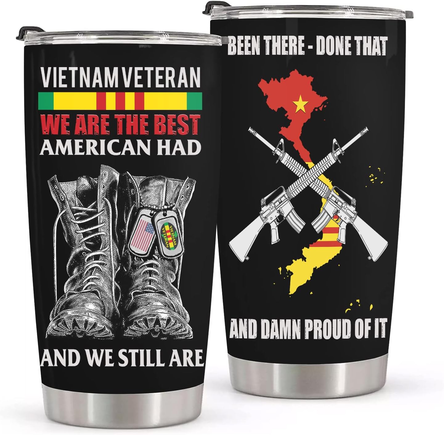 PERSONAL84 Vietnam Veteran Tumbler Stainless Steel