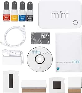 Silhouette America, Silhouette Mint Custom Printer (White) 4x4