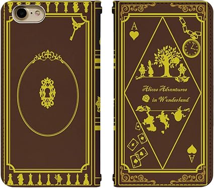 Amazon Co Jp Iphone Se 第2世代 ベルト無し 手帳型 スマホケース スマホカバー Bn031 D 童話 アリス フェアリーテイル 洋書 アイフォンse 新 Iphonese2 Se2 スマートフォン スマートホン 携帯 ケース アイホンse 第二世代 手帳 ダイアリー フリップ スマフォ カバー