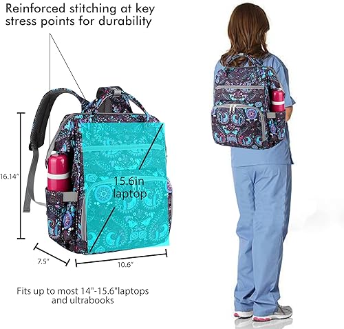 Miniatura 6 de Gatycallaty Mochila para enfermera, Negro -, Mochila para enfermera