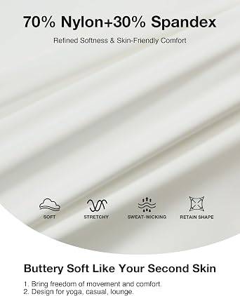 K-Swiss Flare Leggings for Women 32 - High Waist Wide Leg Bell Bottom Bootcut Yoga Pants for Casual Lounge