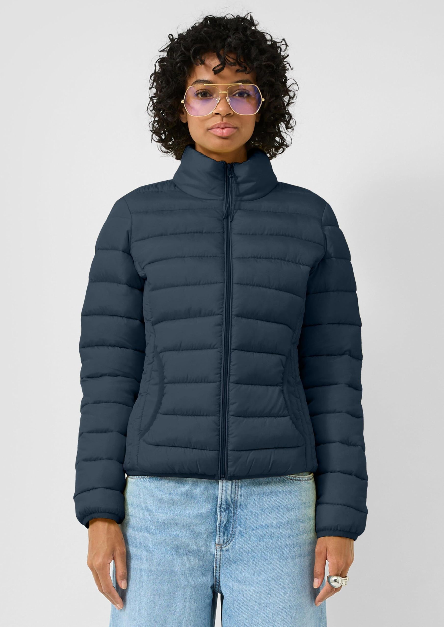 QS Steppjacke mit Stehkragen
