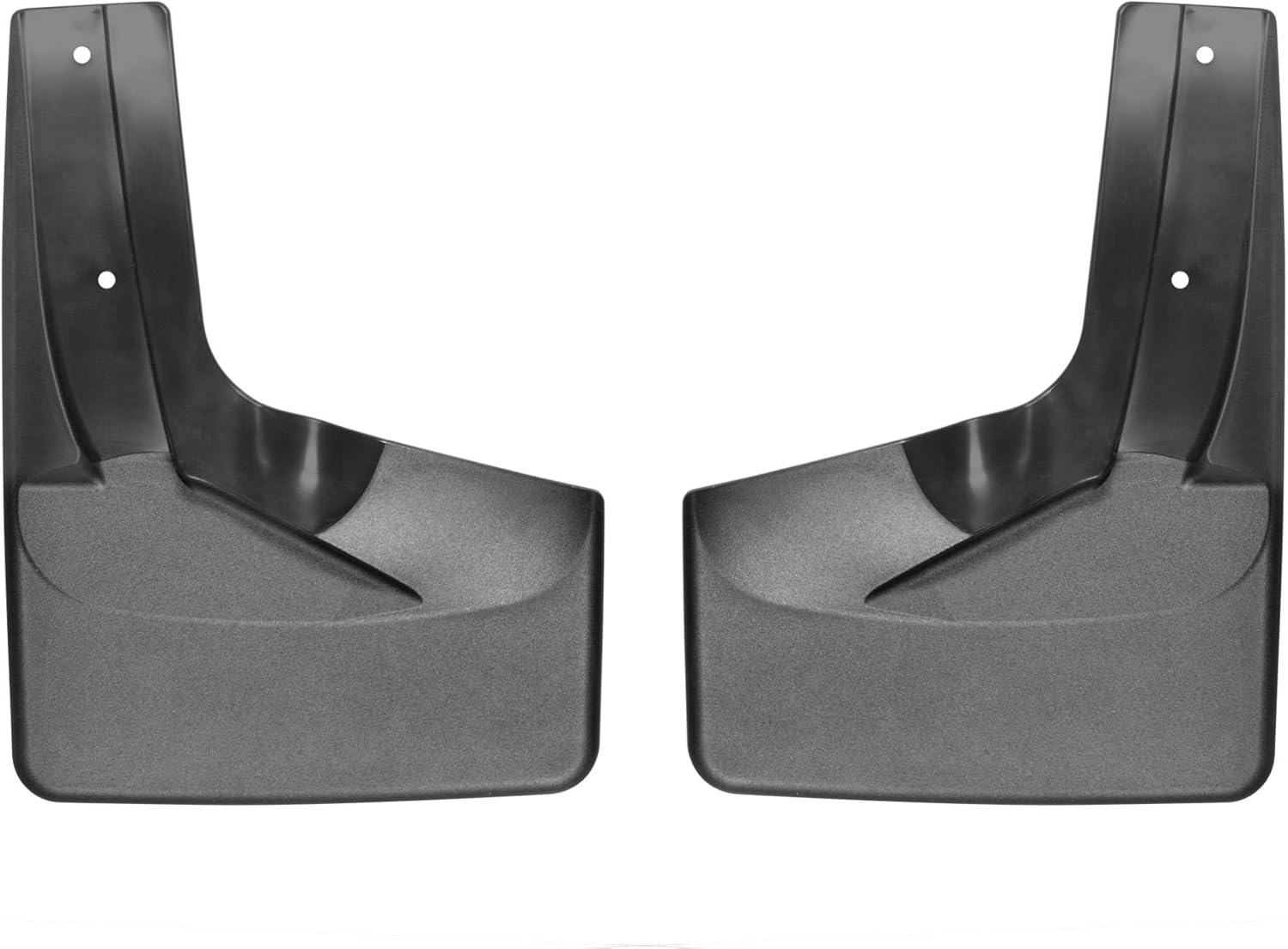 WeatherTech Custom No Drill Splash Guard MudFlaps for Ford Expedition, Front Pair (110071), Black