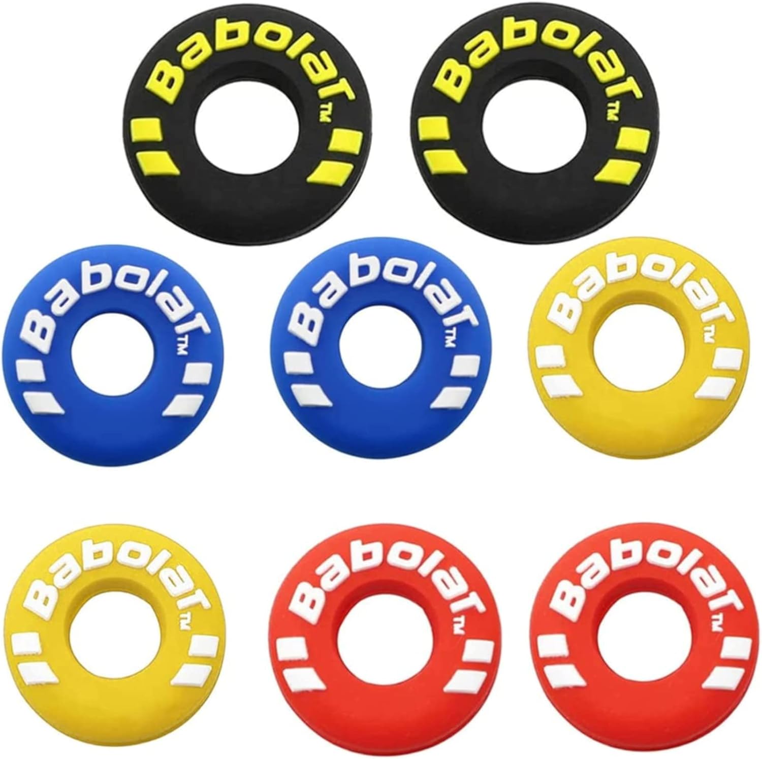 BOBOZHONG Tennis Racket Shock Absorber,8 Pack Tennis Racquet Dampeners