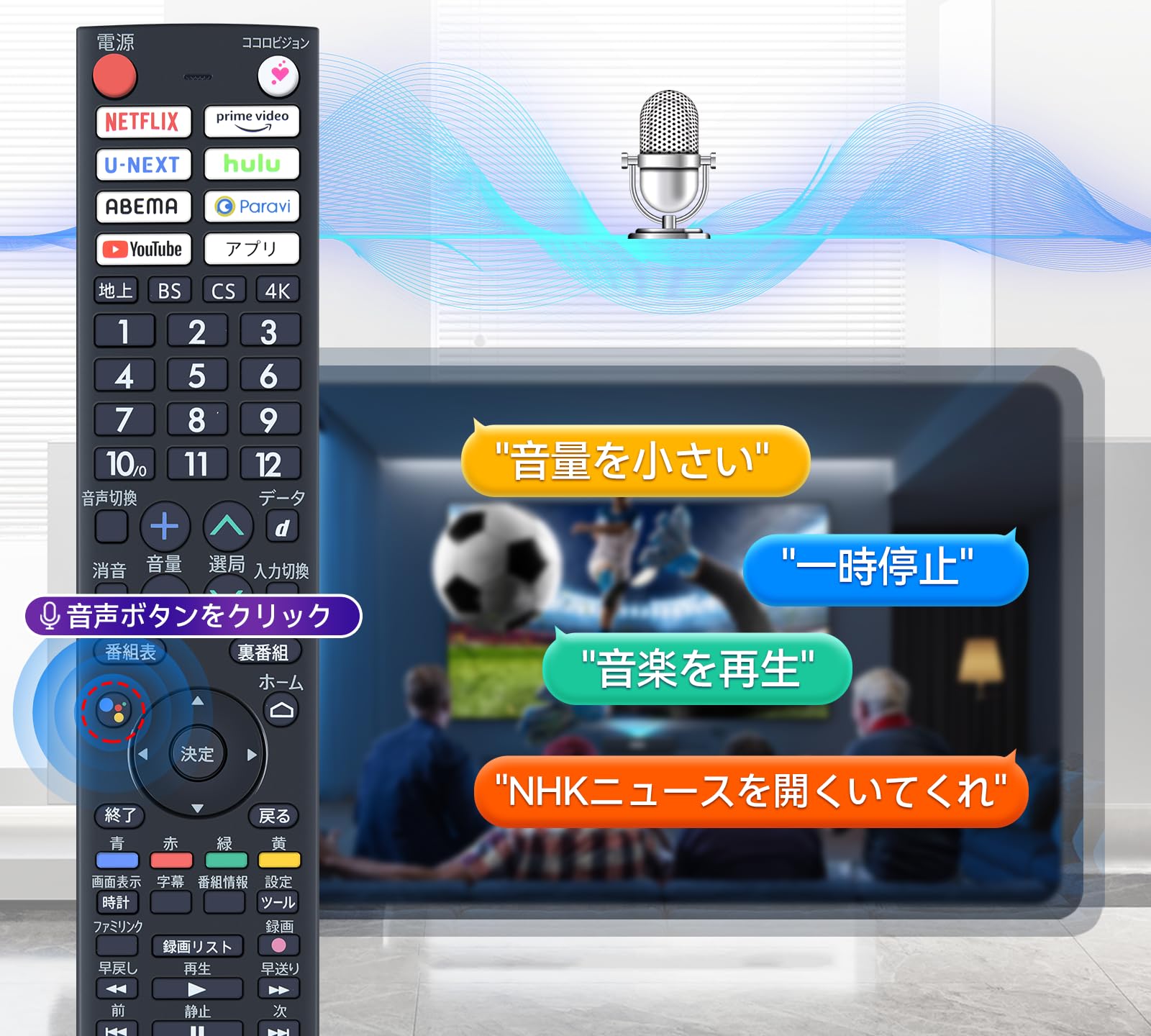 Amazon.co.jp: テレビリモコン GB361WJSA 0106380603 シャープ用の