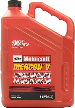 Motorcraft XT5-5QM Mercon 5 Automatic Transmission Fluid 5Qt, Pack of 4