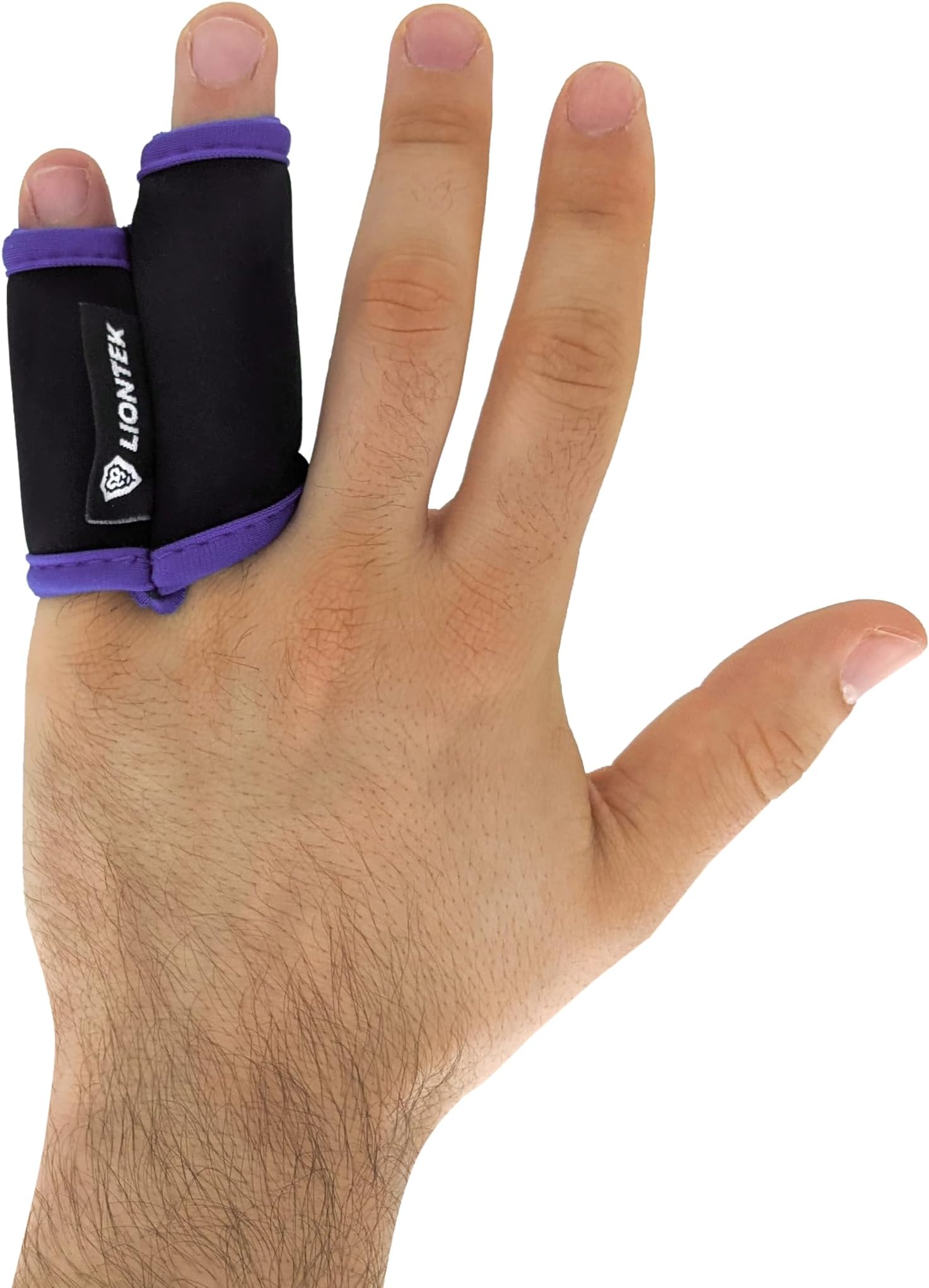 BJJ Outer Double Finger Sleeve Tape Replacement (Pinky-ring/Pointer-middle finger) (Medium)